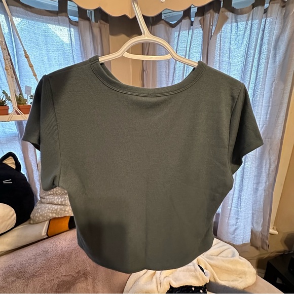 Strawberry Patch Cropped Tee - Picture 2 of 2